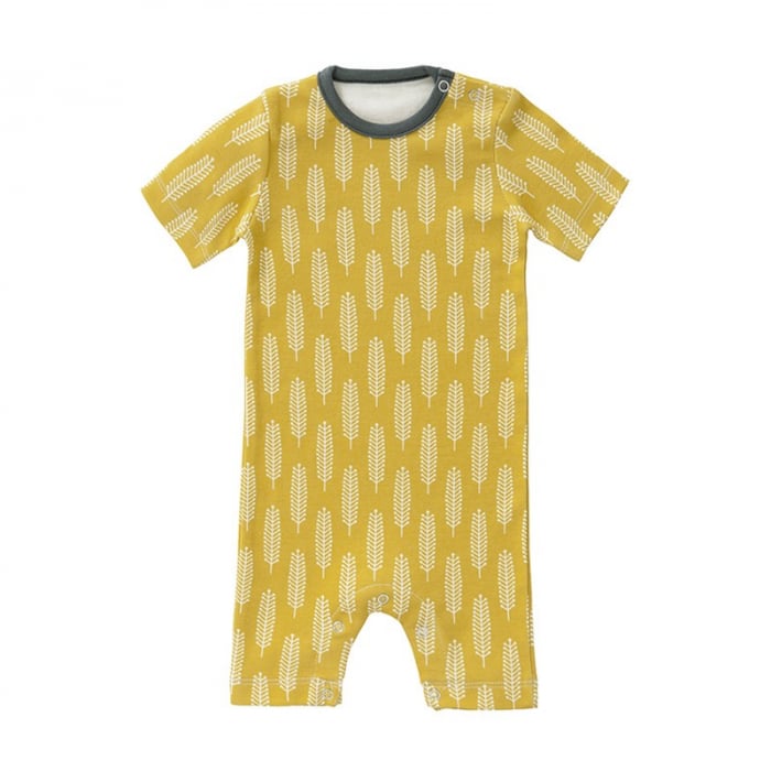 Salopeta Fresk Bumbac Organic Havre Vintage Yellow