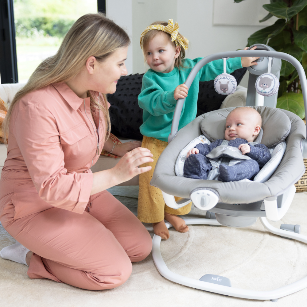 Leagan 2in1 Joie Serina Walnut - Rotativ - imagine 8