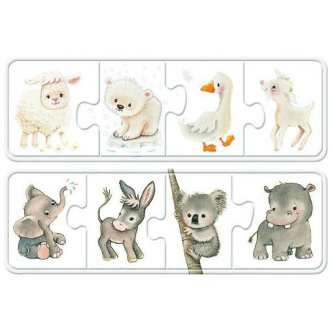 Puzzle Educativ Pui de Animale Ravensburger - imagine 3
