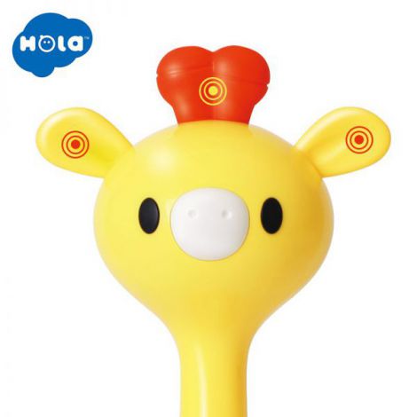 Zornaitoare Girafa cu Sunete și Lumini Jucarii Bebe - imagine 2