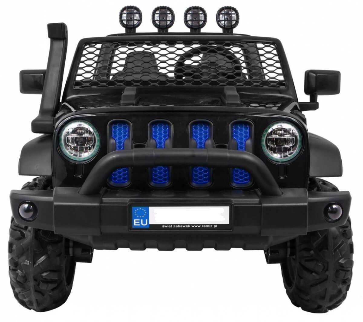 Mașinuță Electrică 4x4 2 Locuri Negru - imagine 2