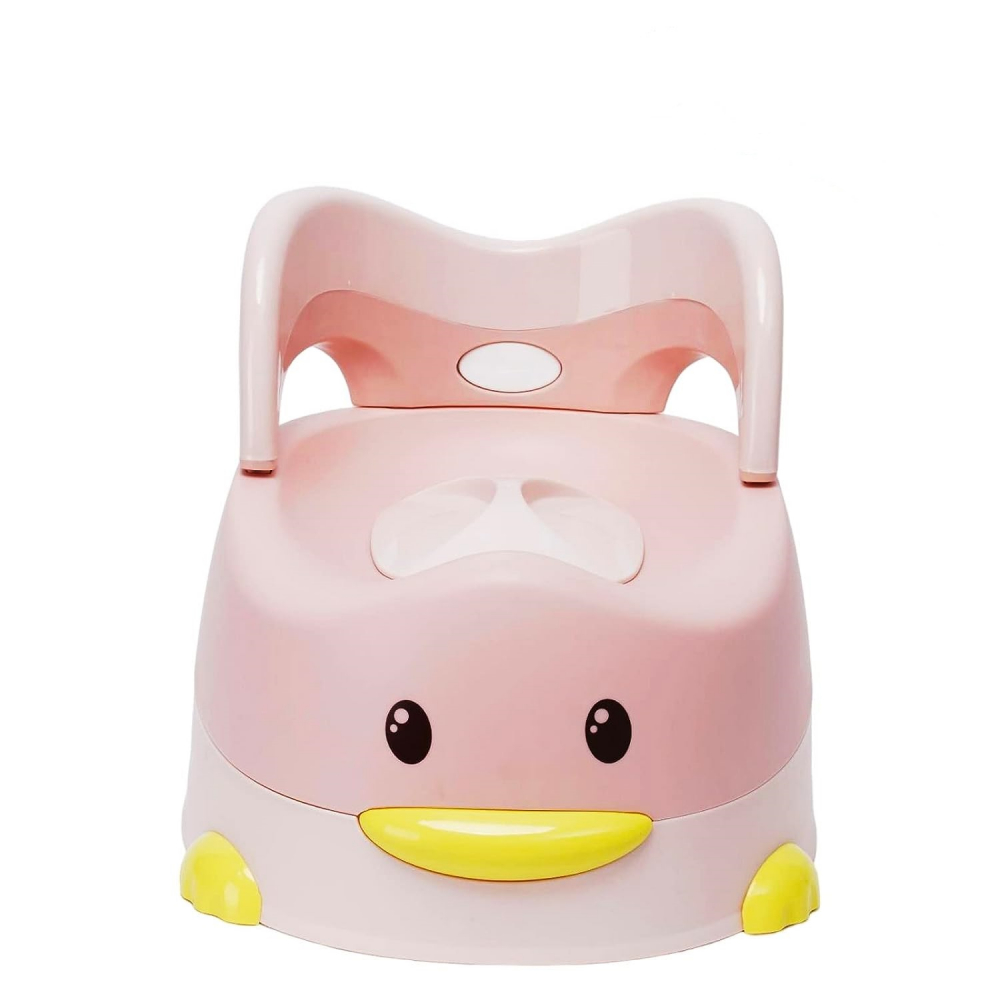Olita Little Mom Duck Pink Ergonomica cu Spatar - imagine 5
