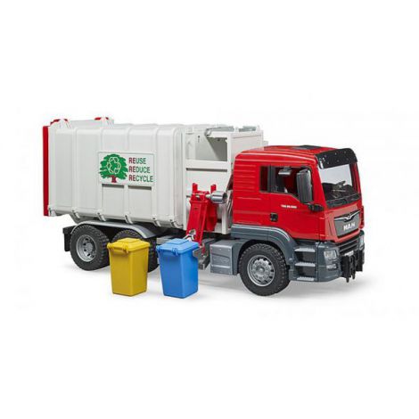 Bruder Camion Gunoi MAN TGS Încărcare Laterală