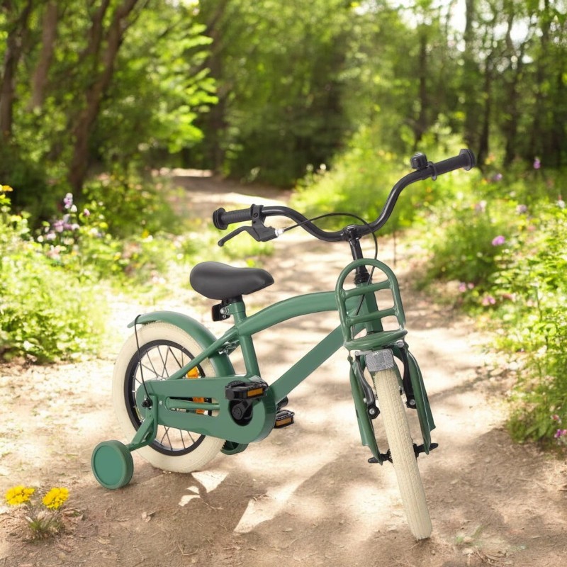 Bicicleta Procart Verde 14 inch pentru Copii - imagine 4