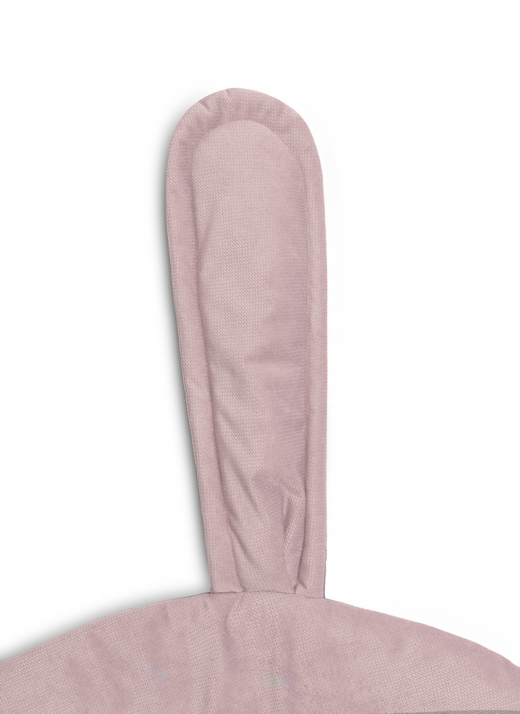 Covor Catifea Sensillo Velvet Bunny Pink 90cm - imagine 2