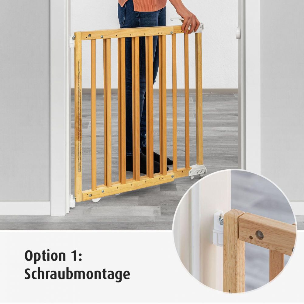 Poarta Siguranta Reer Wood 63-106cm - imagine 3