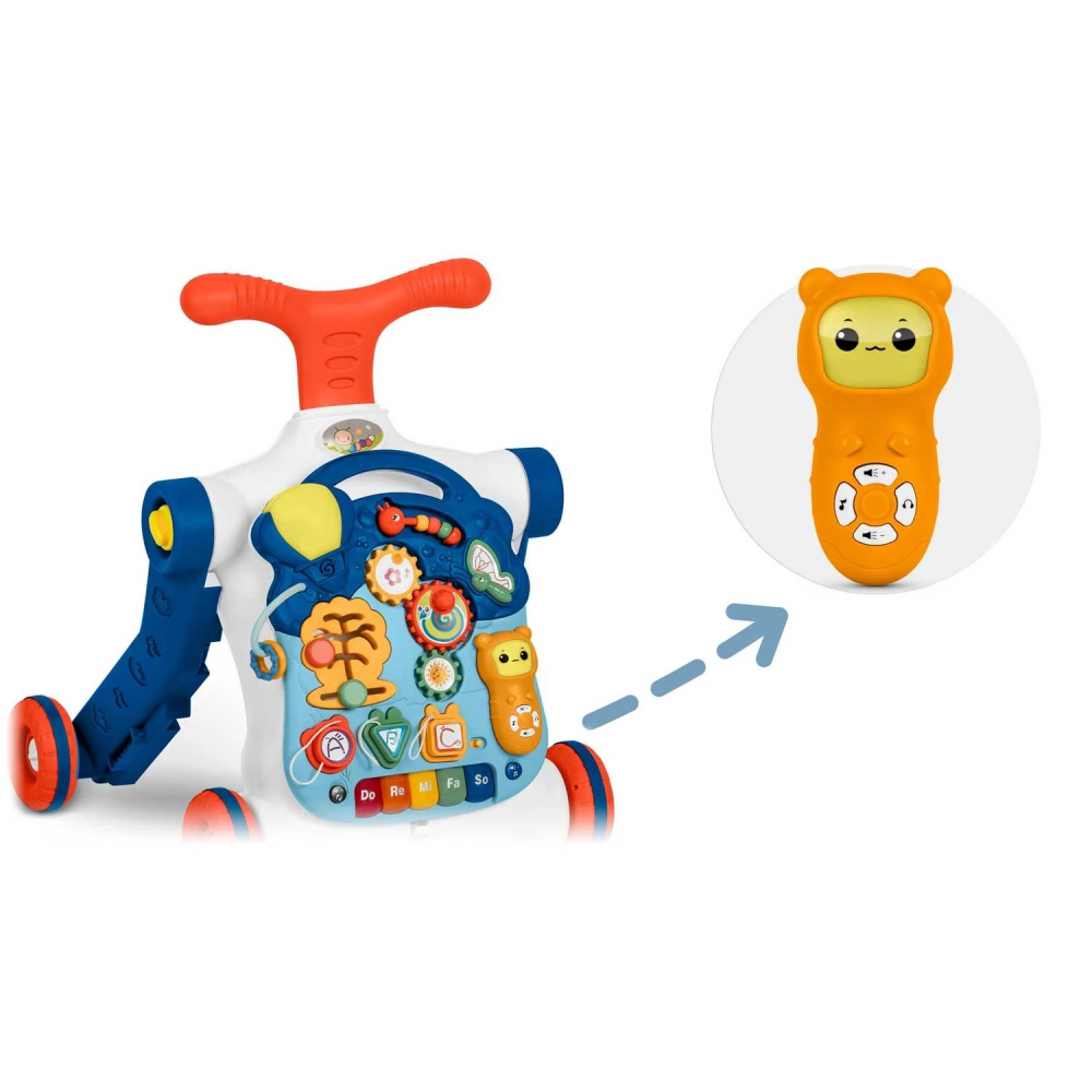 Antepremergator Ricokids 4in1 Albastru Educational - imagine 9