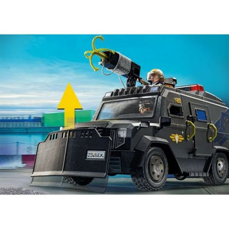 Playmobil Vehicul Echipa SWAT - Acțiune la Cote Maxime - imagine 5