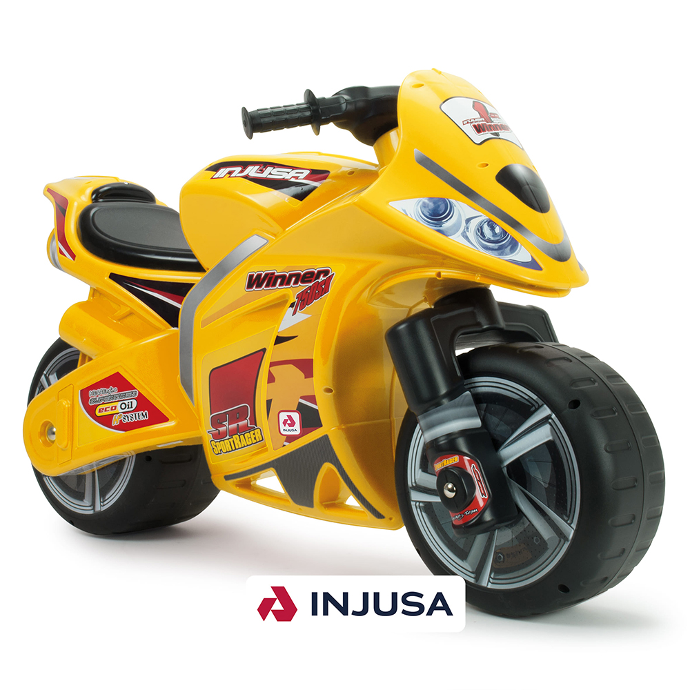 Injusa Moto Winner Galben 3+ | Motocicleta copii - imagine 7