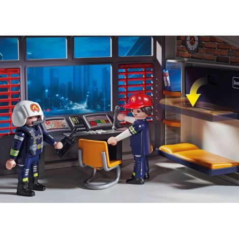 Stație de Pompieri Playmobil 9462 - Acțiune și Salvare - imagine 5