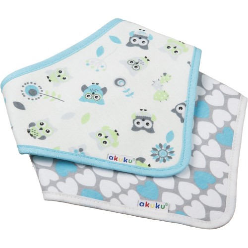 Set 2 Bavete Bandana Akuku Bufnite - imagine 3