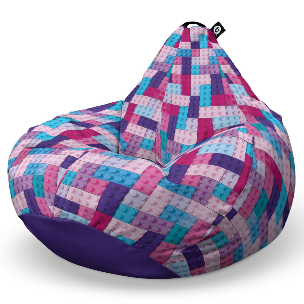 Fotoliu Puf Updeco Para XL Mov pentru Relaxare - imagine 6