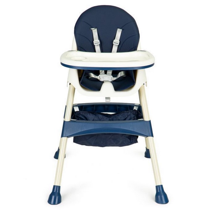Scaun de Masa Ecotoys 2 in 1, Bleumarin - imagine 3