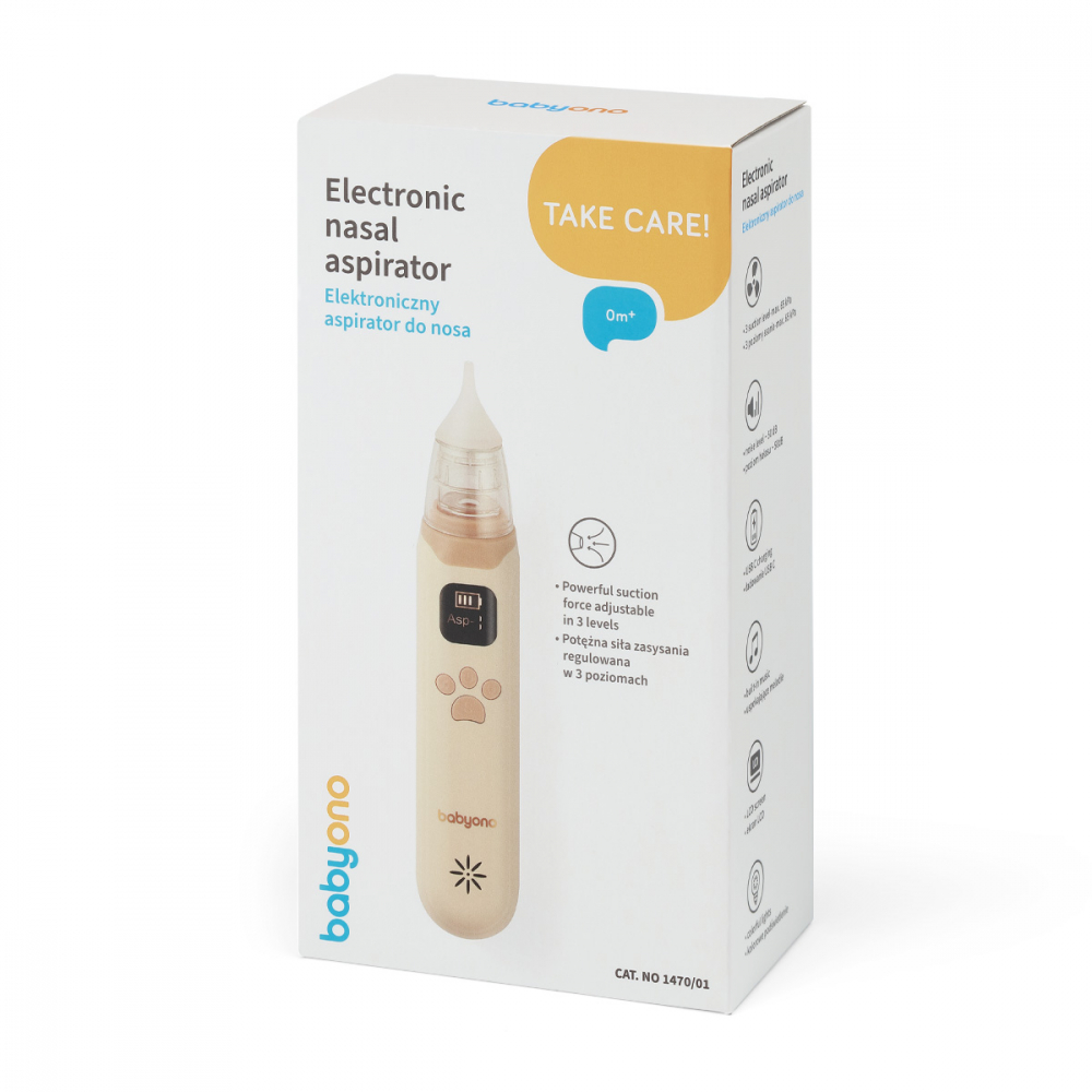 Aspirator Nazal Electronic Babyono - Eficient - imagine 7