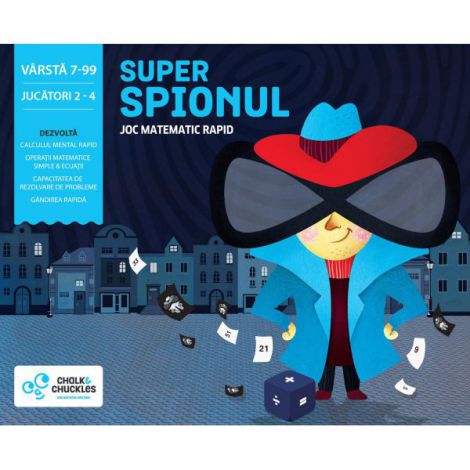 Joc Matematic Super Spionul | Chalk and Chuckles - imagine 5