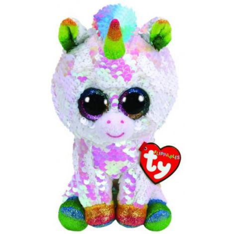 Plus Unicorn cu Paiete Ty 15 cm