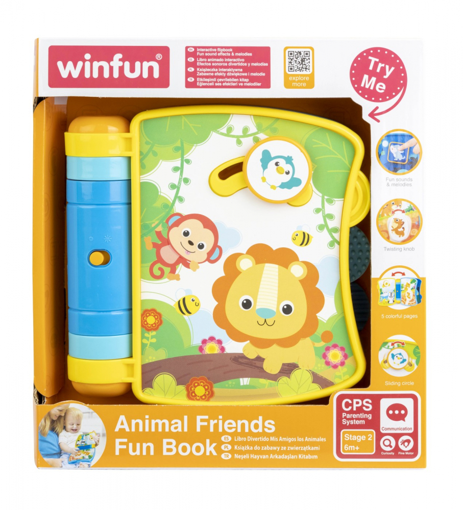 Winfun Carticică Interactivă Sunete Educaționale