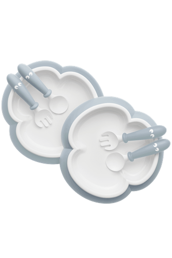 BabyBjorn Set Hranire Bebe 2x Powder Blue - imagine 2
