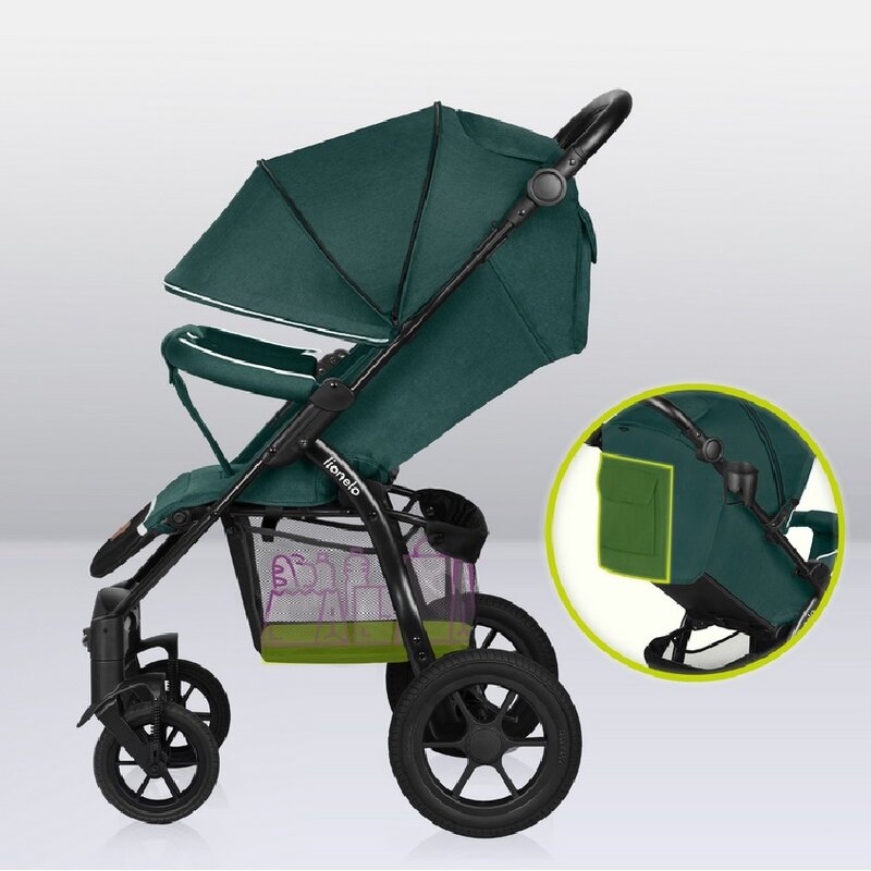 Lionelo Annet Tour Verde - Carucior Sport Premium - imagine 12