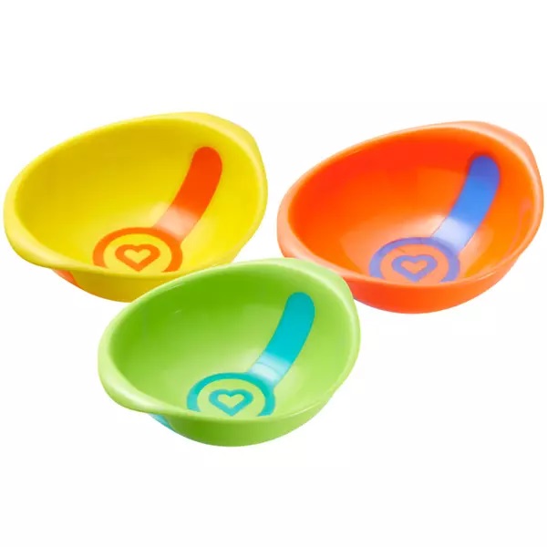 Set 3 boluri Munchkin cu senzor temperatură 6L+