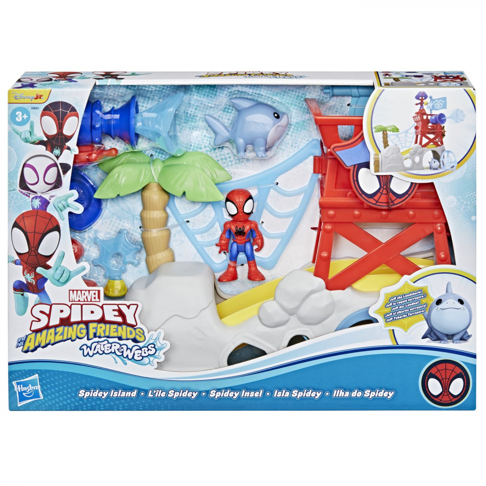 Insula lui Spidey Hasbro - Set de Joacă Acțiune
