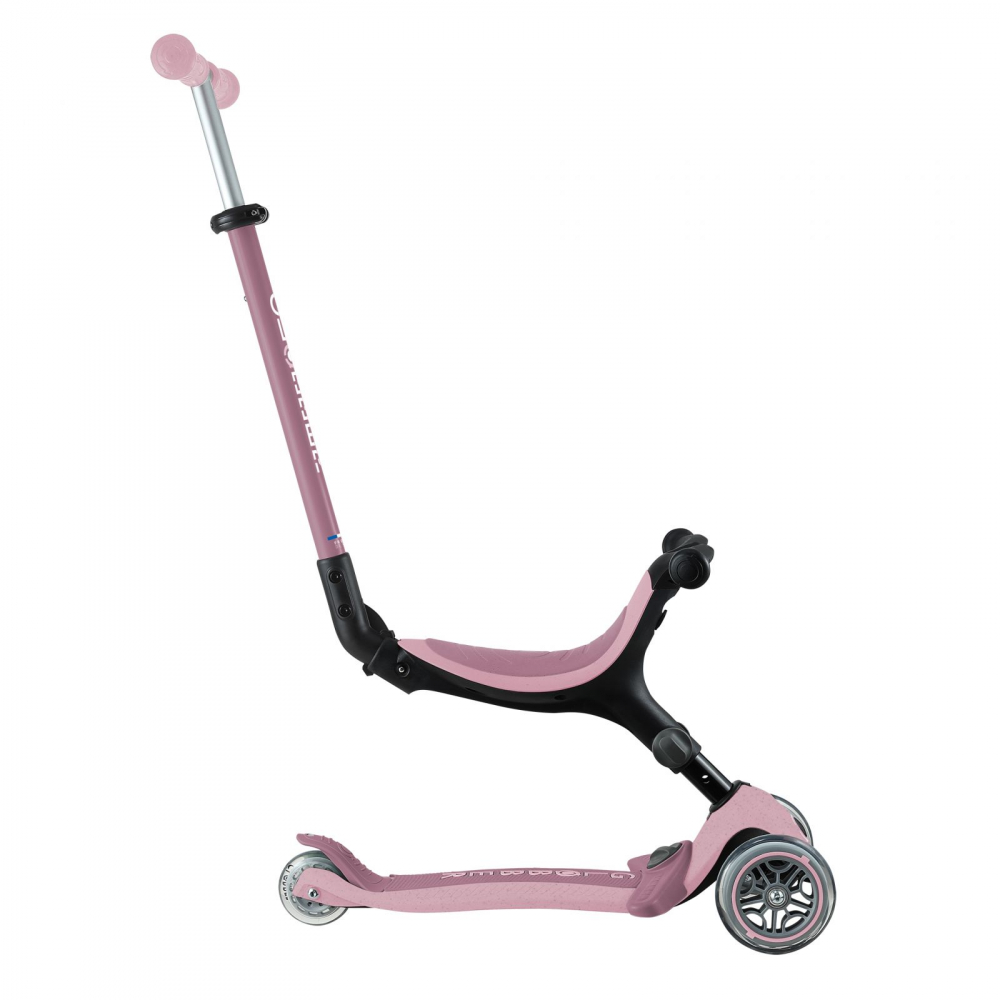 Trotineta Globber Go-Up 4 in 1 Ecologic Roz Pal - imagine 2