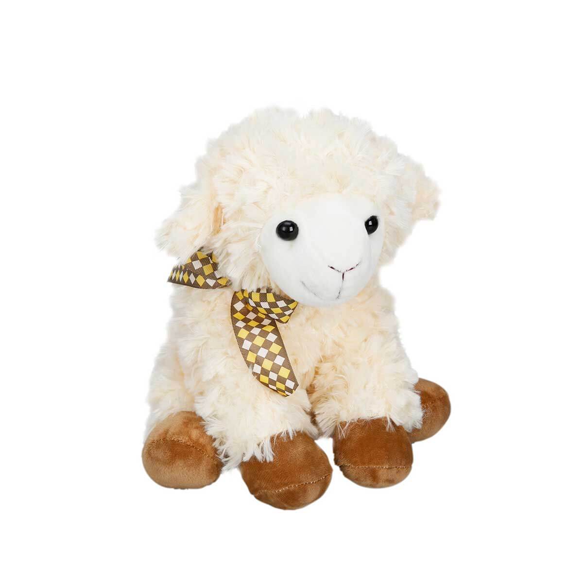 Miel Plus Puffy Friends cu Fundiță Maro 24 cm