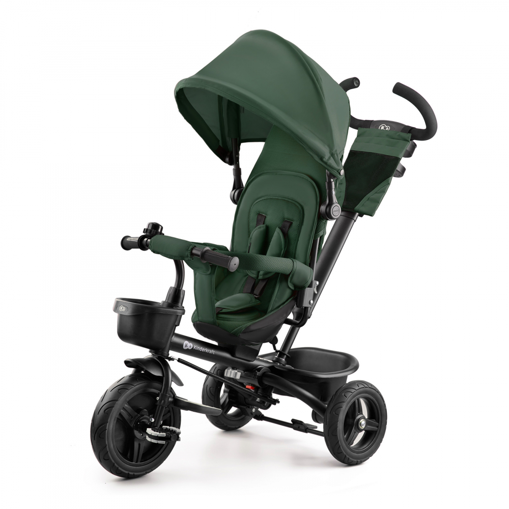 Tricicleta Kinderkraft Aveo Mystic Green 9luni-5ani - imagine 12