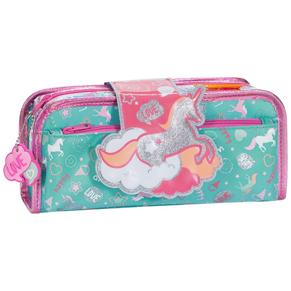 Penar 2 in 1 Tiger Family Unicorn Days, Pouch Detasabil