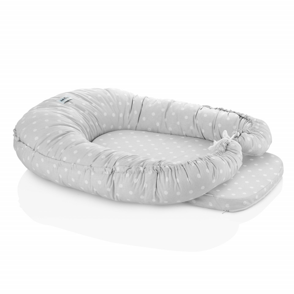 BabyJem BabyNest 5 în 1 Gri - Siguranță & Confort - imagine 9