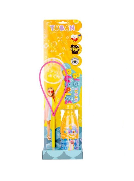 Set Baloane de Săpun Tuban, Cerc + Lichid 400ml - imagine 2