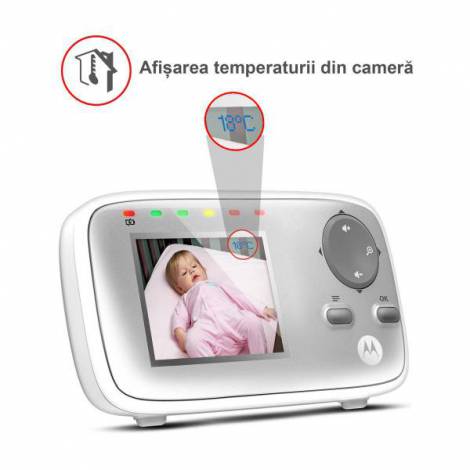 Videofon Digital Motorola MBP482, Ecran 2.4" - imagine 3