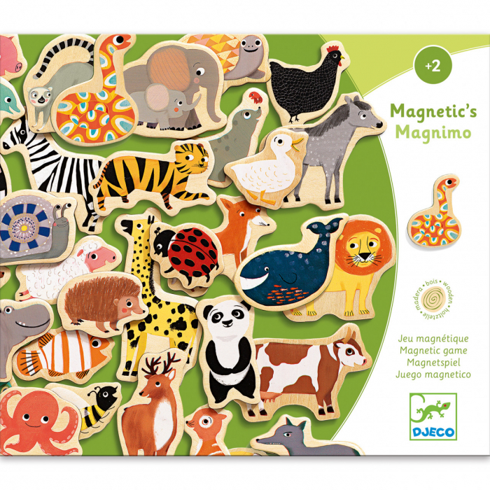 Joc Magnetic Animale Djeco Magnimo | Călătorie Educativă