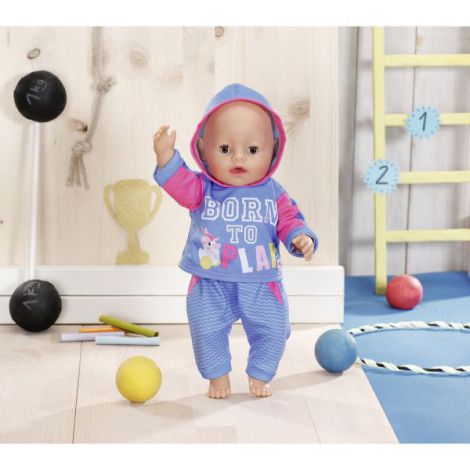 Haine Jogging Baby Born 43 cm | Modele Colorate Zapf - imagine 3
