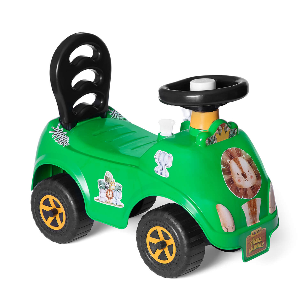 Masinuta Tiger Jungle Green | Guclu Toys - imagine 2