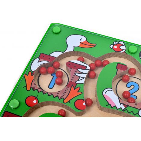 Melissa&Doug Labirint Magnetic Numerele - imagine 3