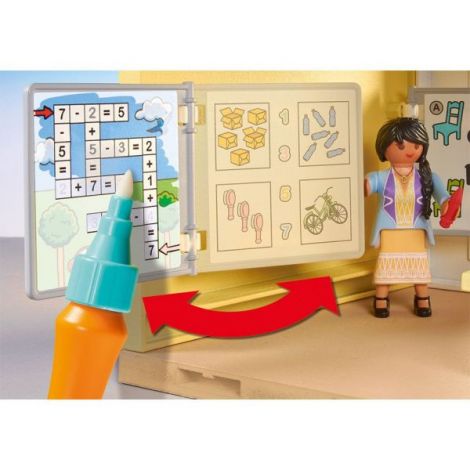 Playmobil Scoala Mare - Jucarie Educativa Copii - imagine 6