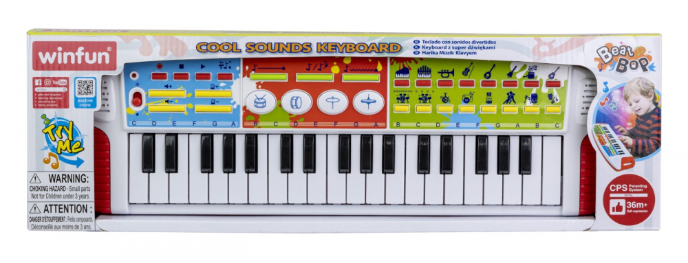 Orgă Electronică Winfun 37 Taste | Dezvoltă Creativitatea
