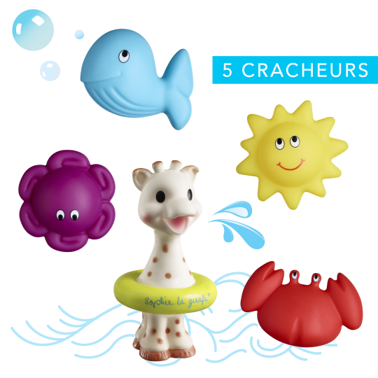 Set Baie Lumea Marină Sophie la Girafe Vulli - imagine 6