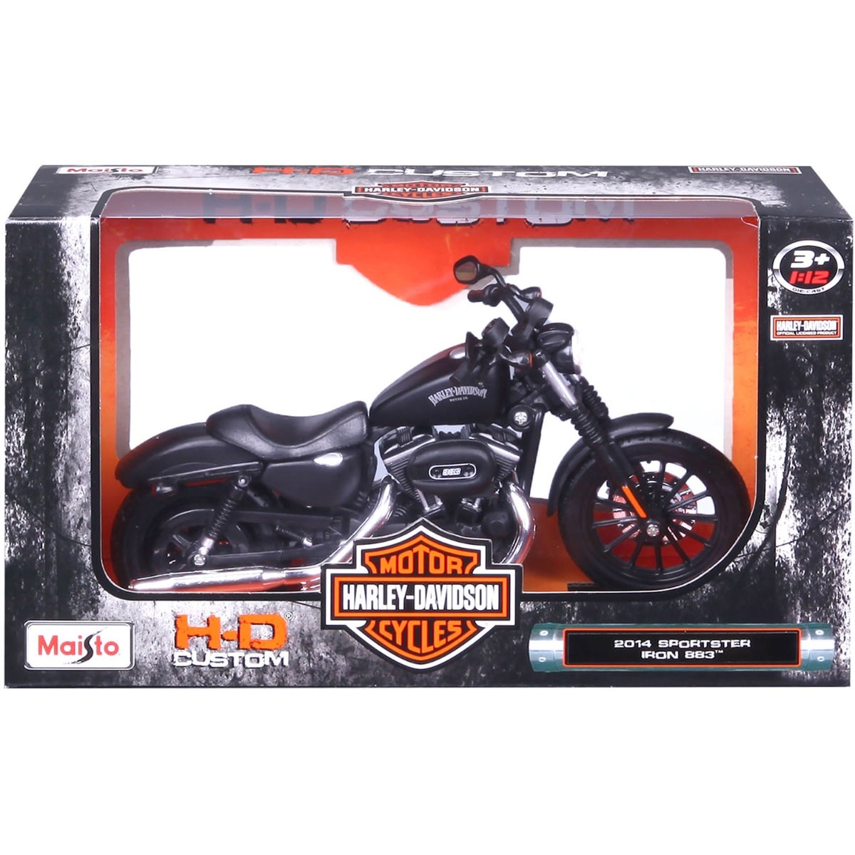 Maisto Harley-Davidson Iron 883 1:12 Metal