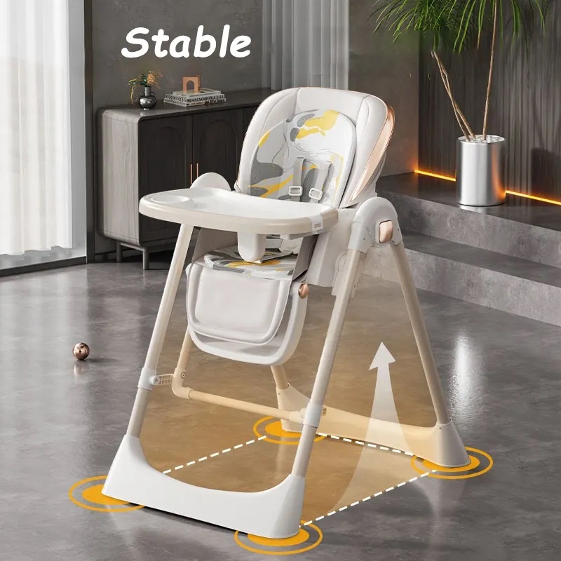 Scaun Masa Little Mom Multifuncțional Balansoar Gri - imagine 3