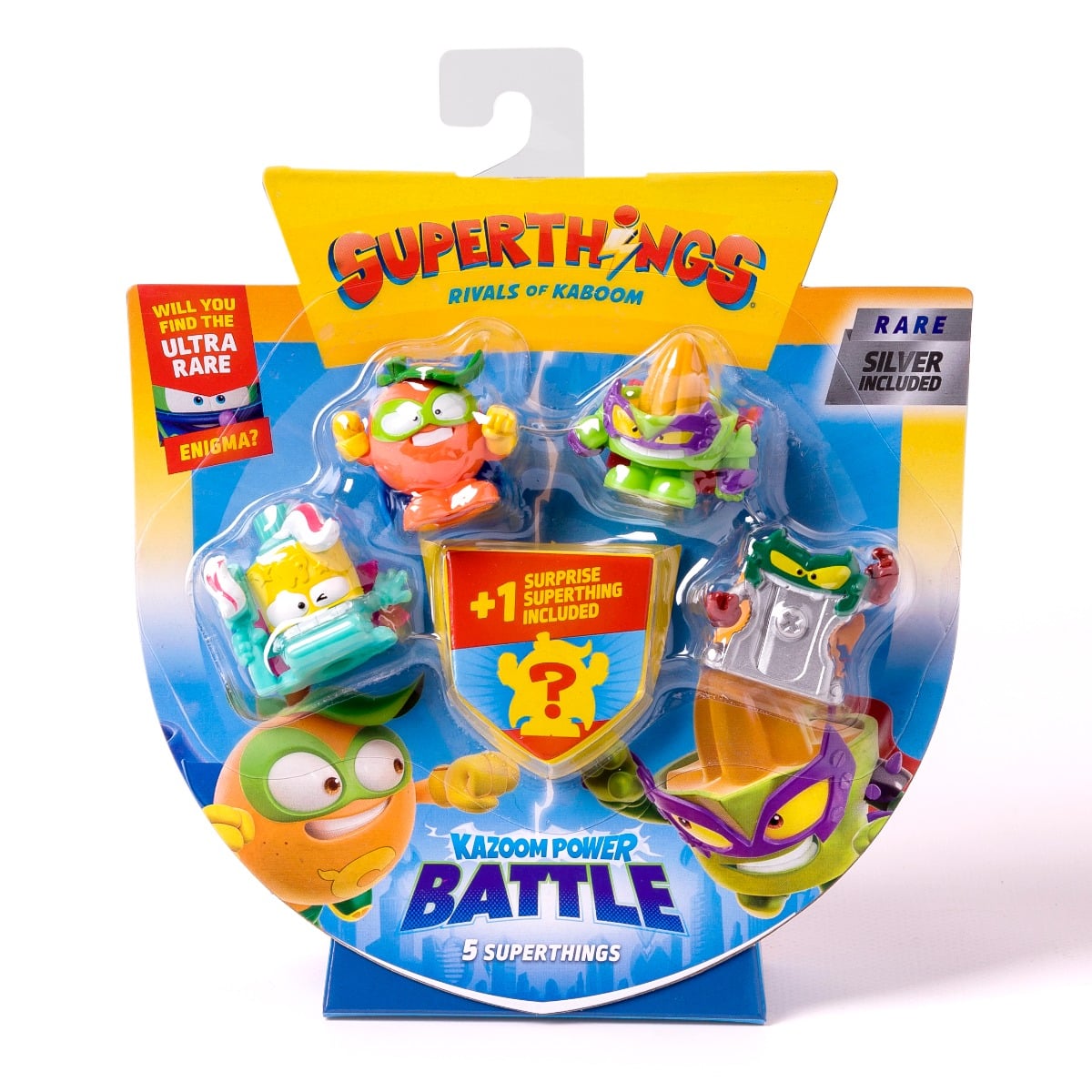 Set 5 Figurine Superthings Kazoom Power Battle