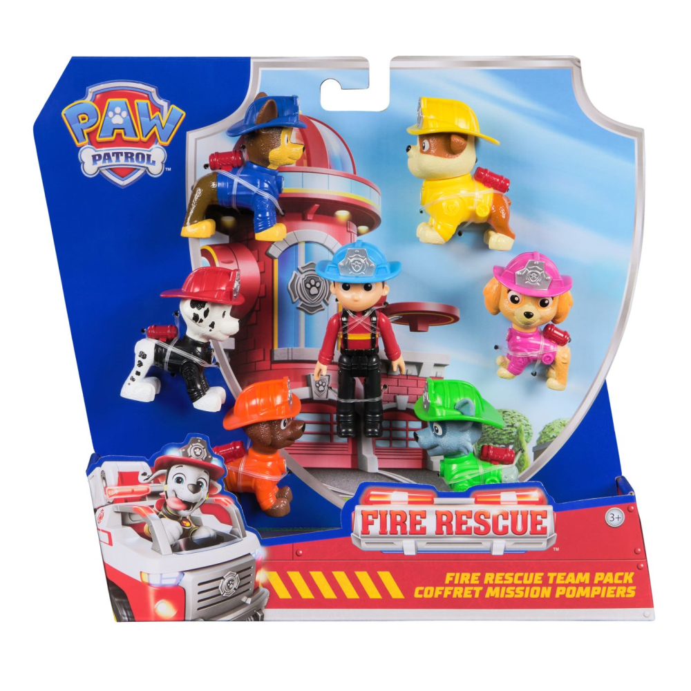 Paw Patrol Fire Rescue Set 7 Figurine | Spin Master