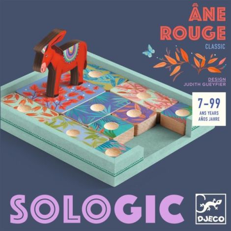 Joc Logică Djeco Măgarul Roșu | Gândește și Rezolvă - imagine 3