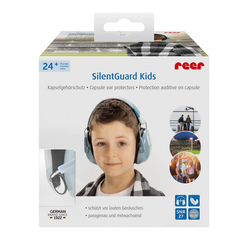 Reer SilentGuard Kids - Casti Antifonice Albastru - imagine 2