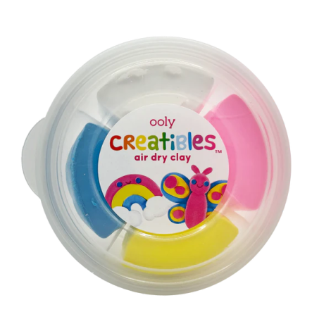 Ooly Plastilina Rainbow - 4 culori DIY uscare la aer - imagine 9