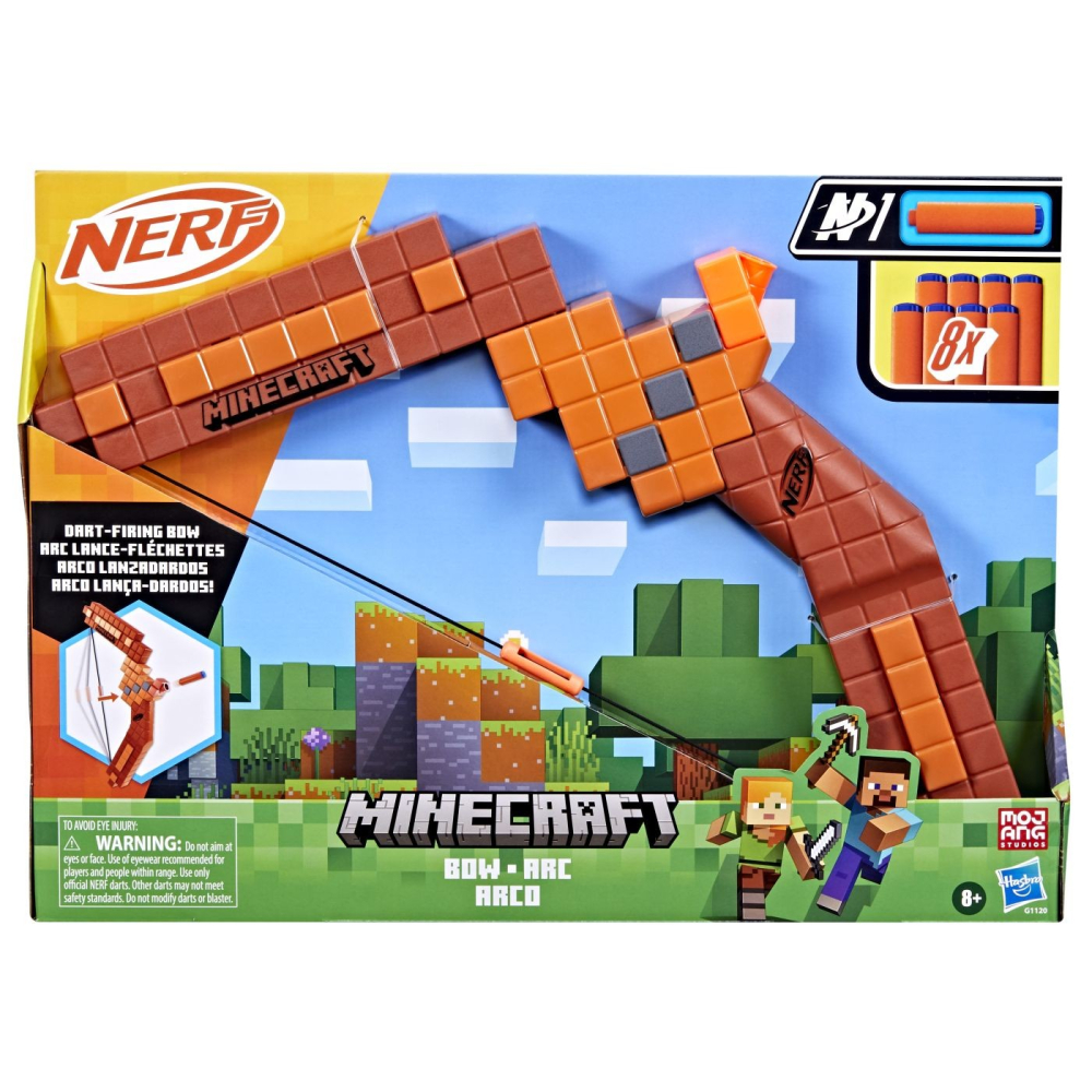 Arc Nerf Minecraft | Hasbro - Actiune Realista