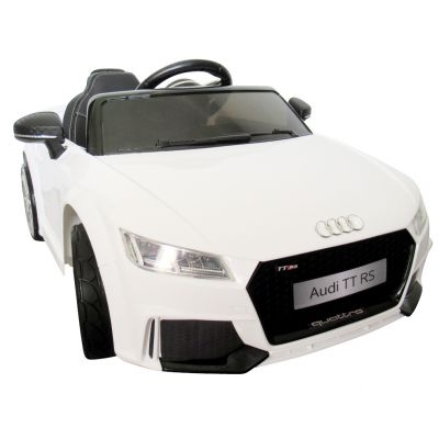 Masinuta Electrica Audi TT R-Sport Alb 70W - imagine 2