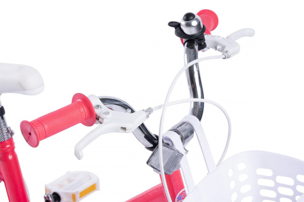 Bicicleta Velors Roz cu Roti Ajutatoare - imagine 2