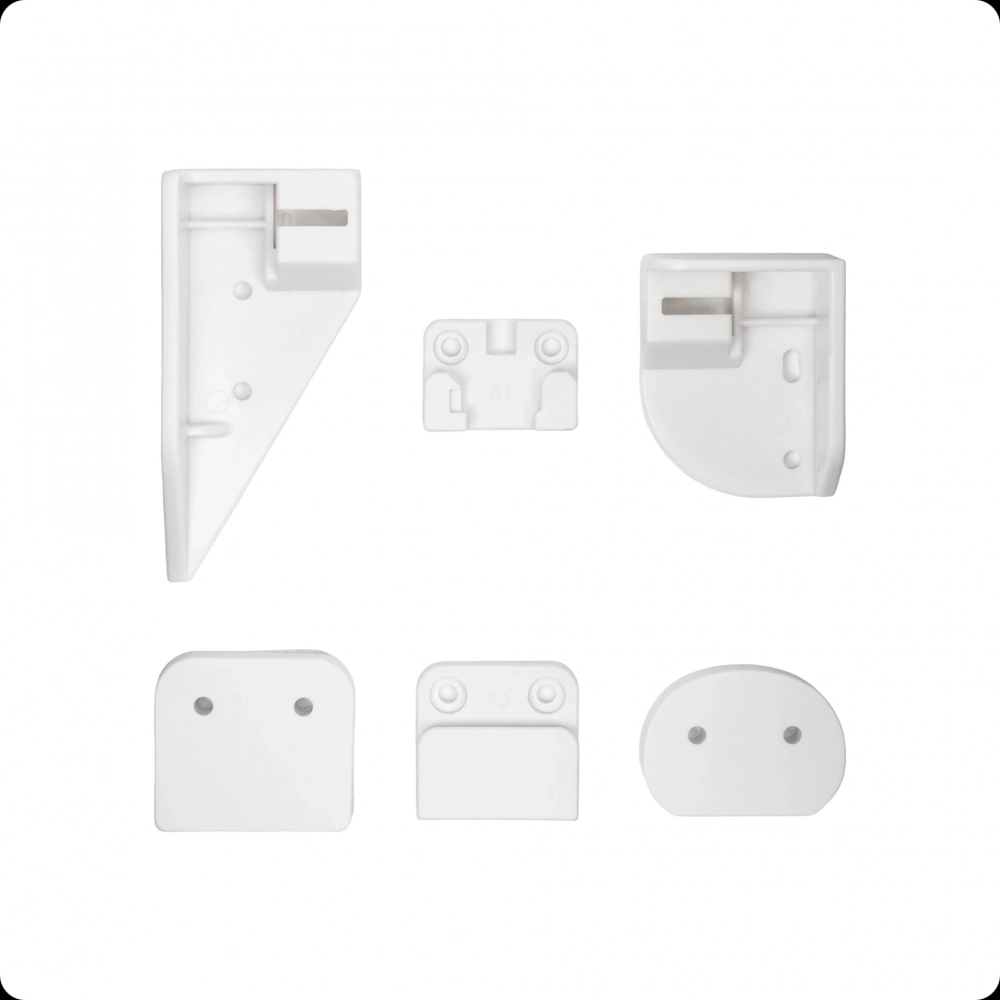 Poarta Siguranta Rulabila Kidnort Sakerhet White - imagine 4